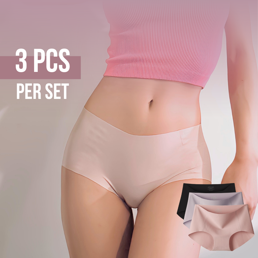 Air Sense 無痕中低腰內褲 三件組主視覺:輕薄透氣、全天舒適