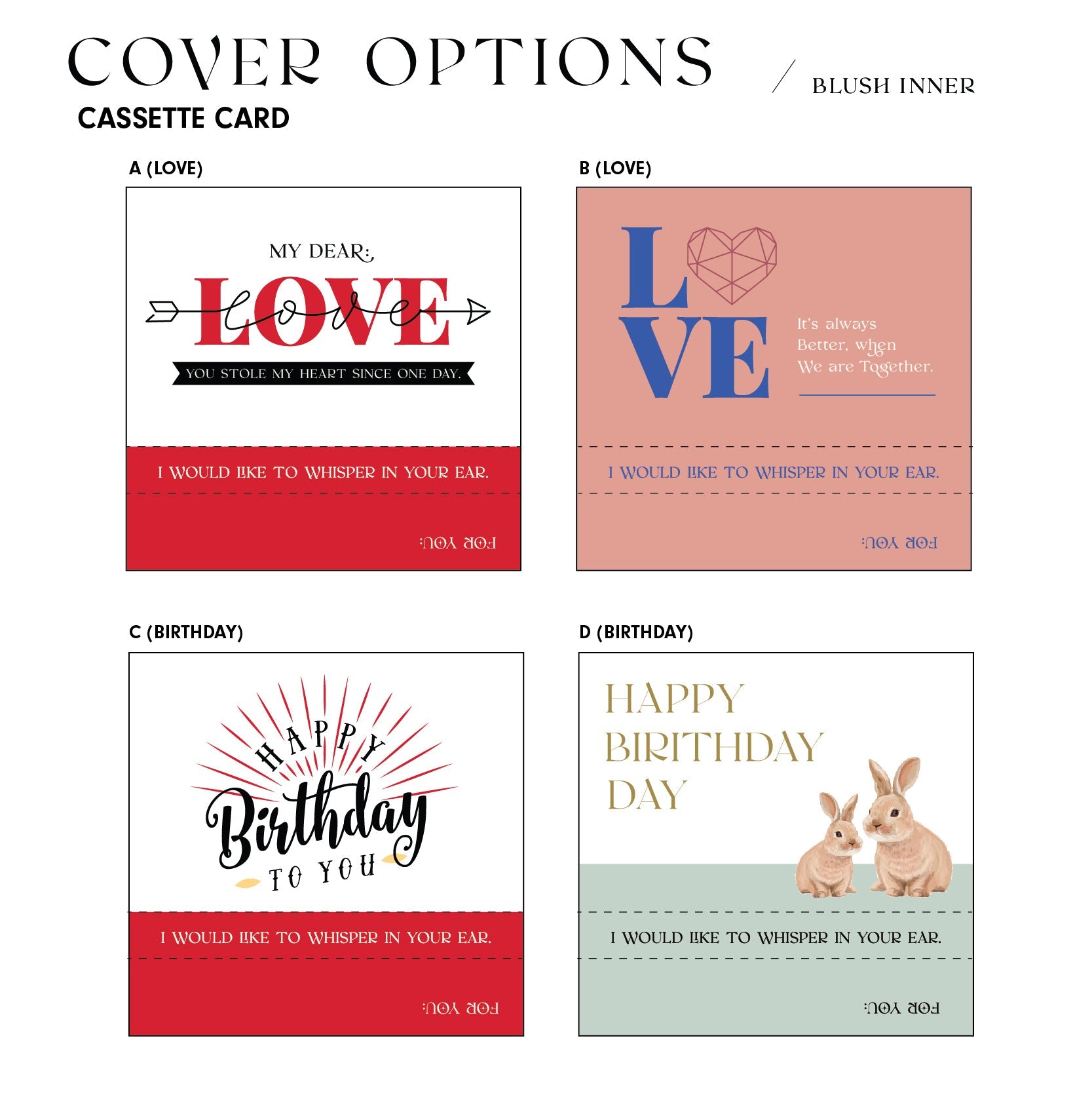 可直接錄音【生日卡/禮物/聖誕交換禮物/情人節禮物】罕有留聲卡式帶心意卡 DIY禮物