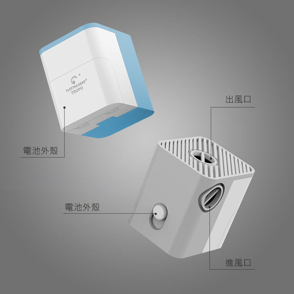 1分鐘內充氣 / 抽氣 / 抽真空收納乾電池迷你旅行氣泵