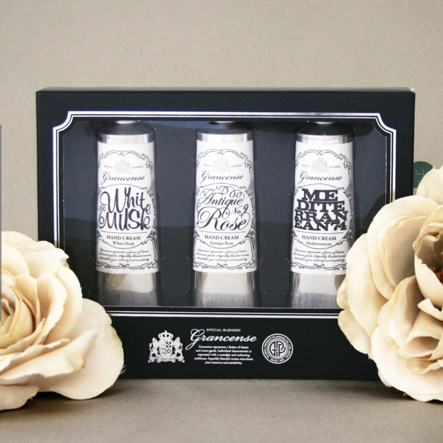 日本製造 Grancense 保濕護手霜 / 三支裝套裝