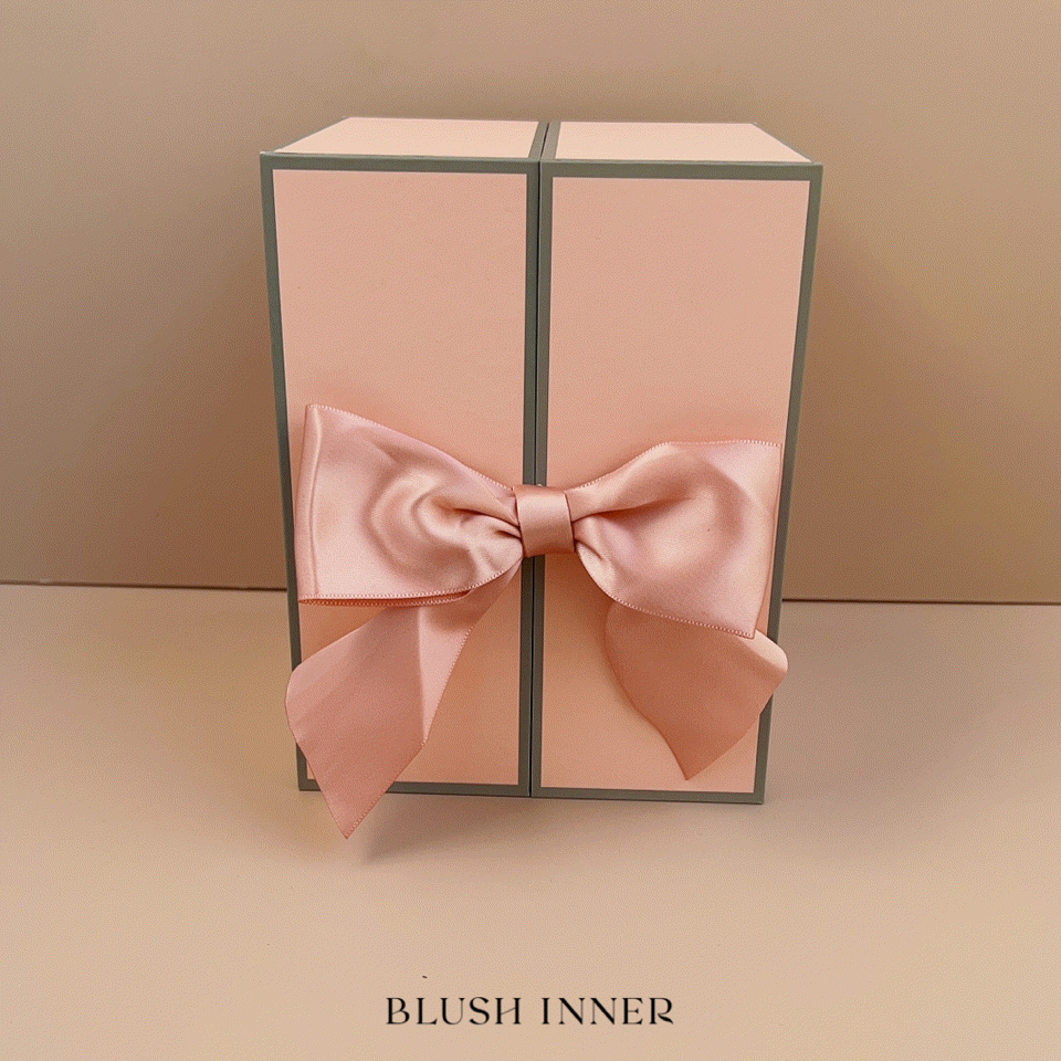 雙色保鮮花 + 可客制封面錄音卡情人節禮盒套裝