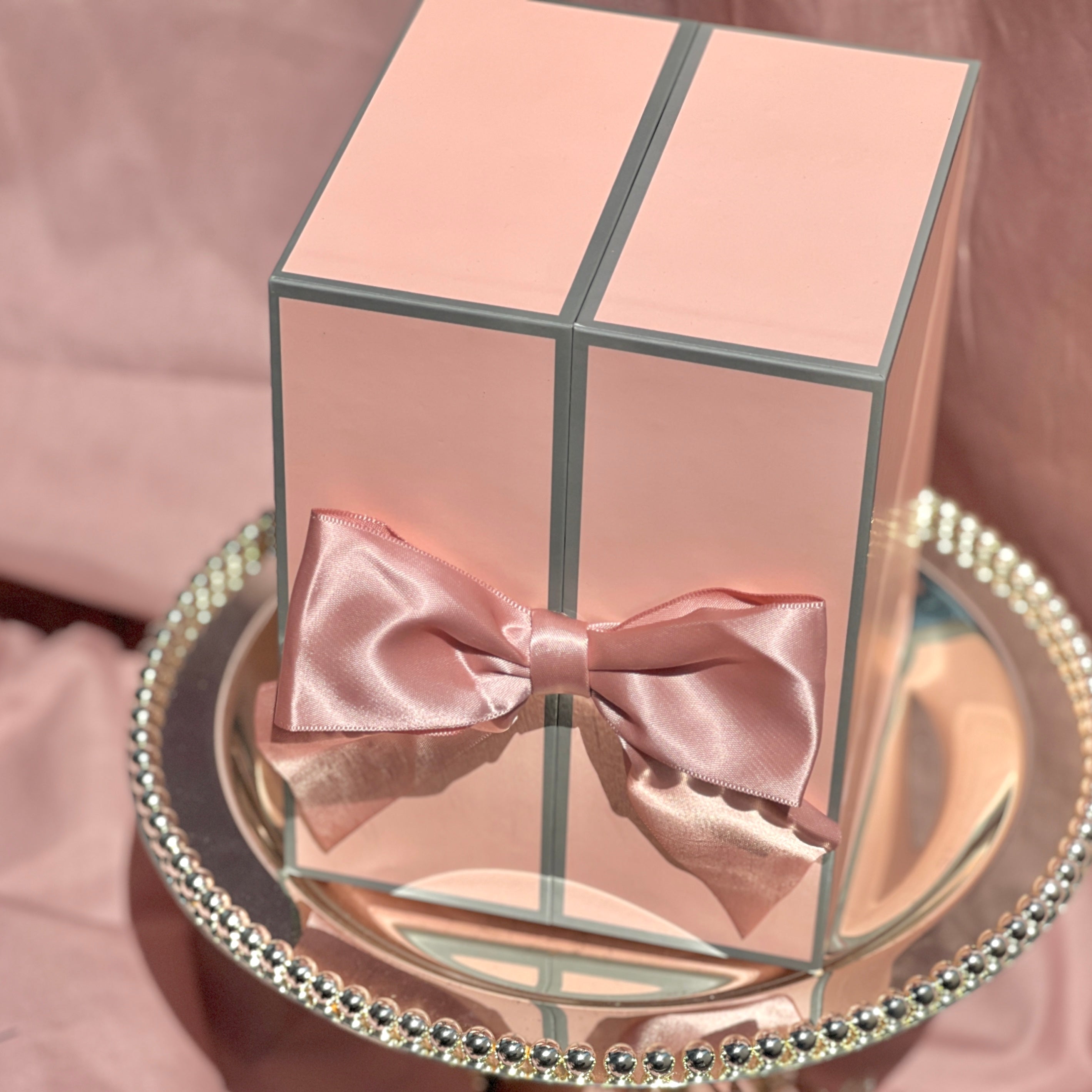 雙色保鮮花 + 可客制封面錄音卡情人節禮盒套裝