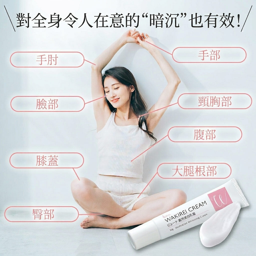 瘋靡全日🇯🇵Buena腋下及全身美白精華