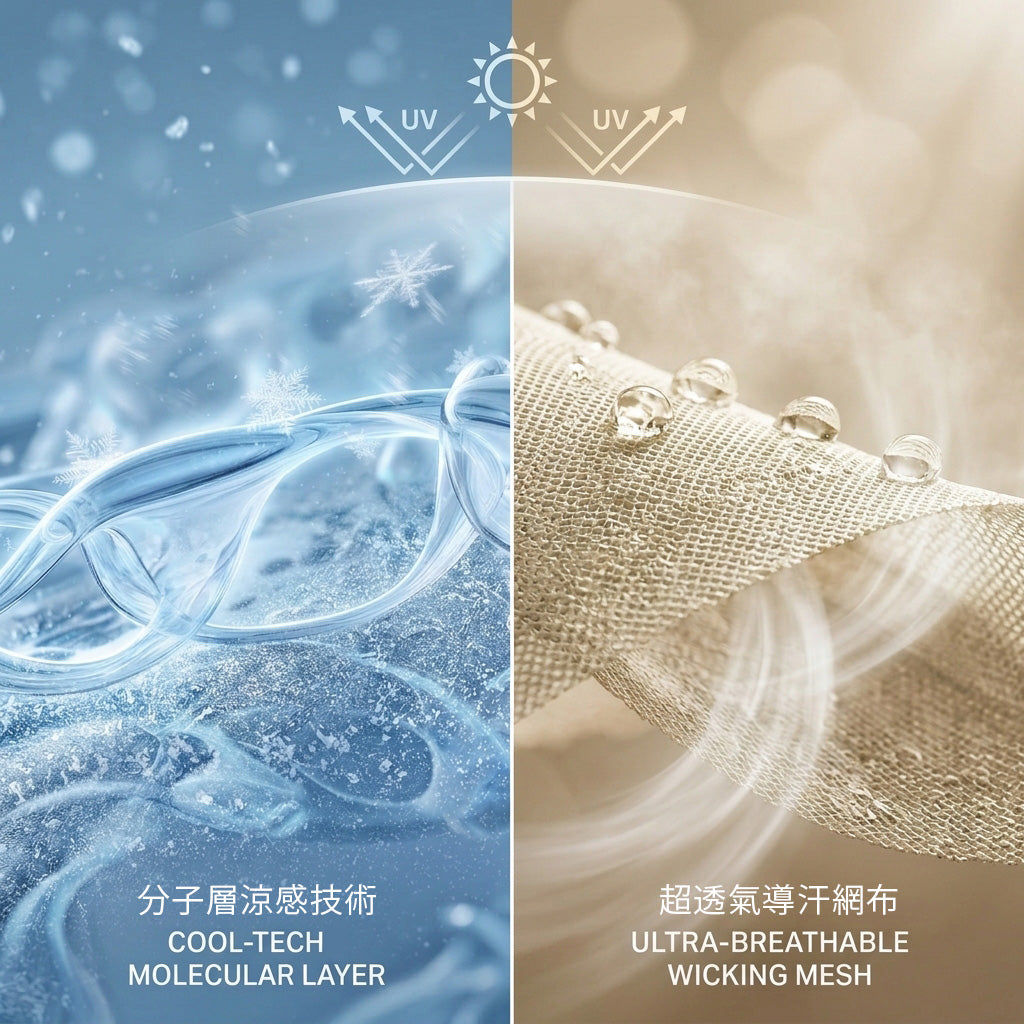 【可拆式】CooliAir超輕薄防UV防曬外套